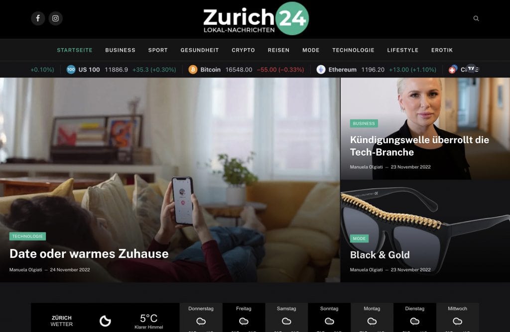 Zurich Portal